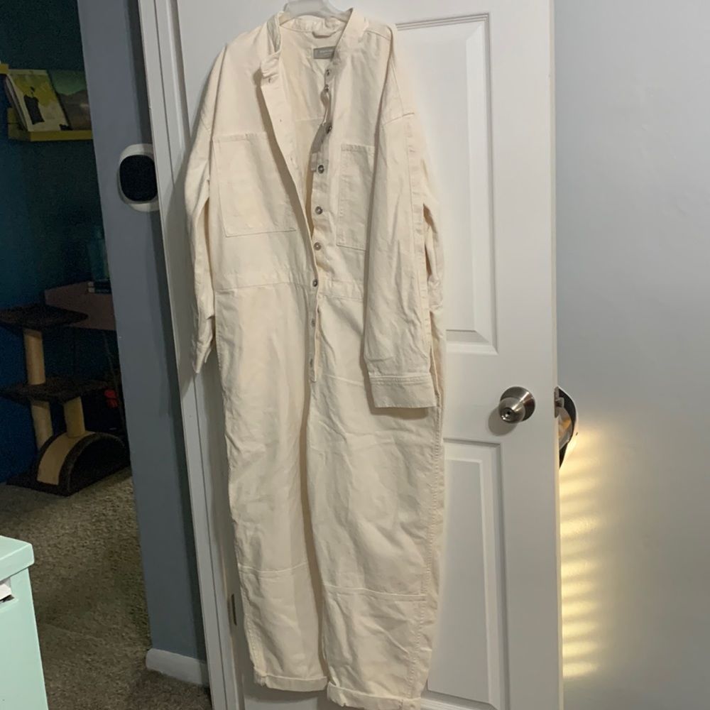 Everlane Canvas Painters Jumpsuit